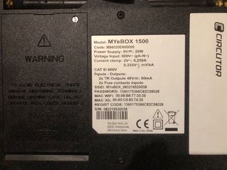 Analizador de redes Circutor eBox 1500