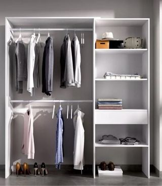 Mueble vestidor blanco