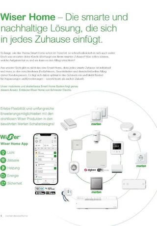 Schneider Electric - Wiser Termostato de habitación