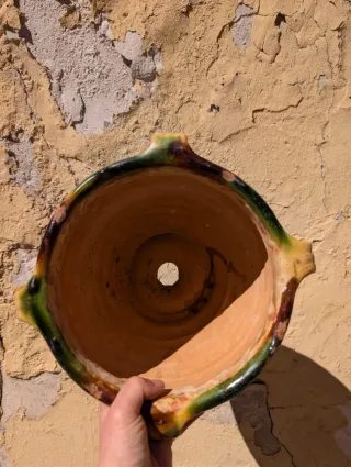 Macetero antiguo cerámica