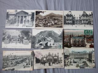 00078 Lote 90 Tarjetas Postales Francia
