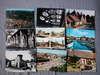 00078 Lote 90 Tarjetas Postales Francia