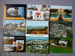 00078 Lote 90 Tarjetas Postales Francia