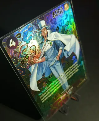 One piece Tcg Lucci Blanco Holografico fanart