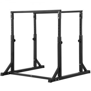 Barra de Dips, Capacidad de 363 kg, Estación de Barra de Dips de Alta Resistencia con Altura Ajustable, Estación de Barra de Dips para Entrenamiento de Fuerza en el Hogar
