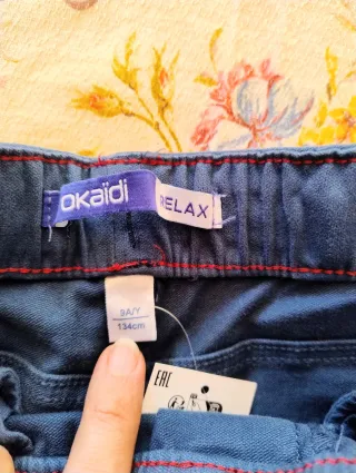 Pantaloni cargo Okaidi bimbo anni 9