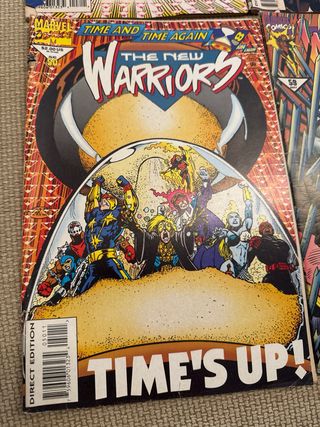 Lote 4 Cómics The New Warriors - Marvel Inglés