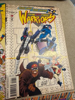 Lote 4 Cómics The New Warriors - Marvel Inglés