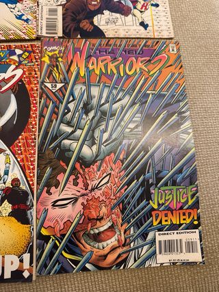 Lote 4 Cómics The New Warriors - Marvel Inglés