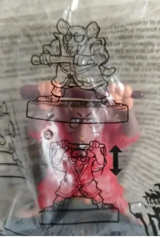 Muñeco Burger King Tortugas NinjaSplinter