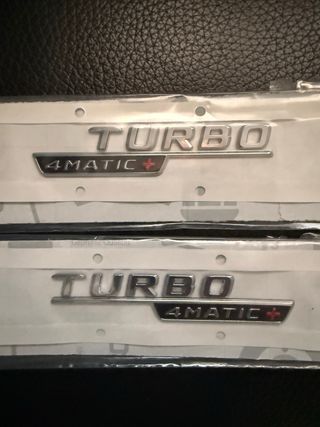 Scritte Mercedes Turbo 4Matic+