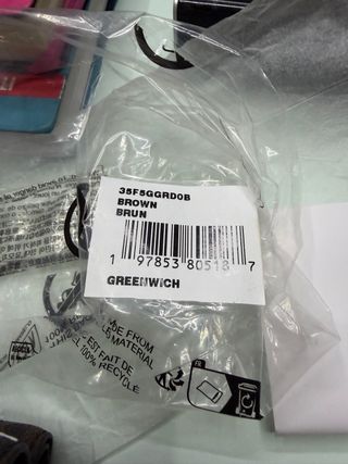 Portafoglio Michael Kors marrone e oro