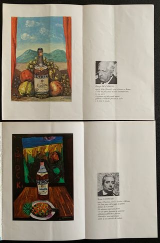 PUBBLICITA' ANNI '60 Brandy Stock 84 Trieste