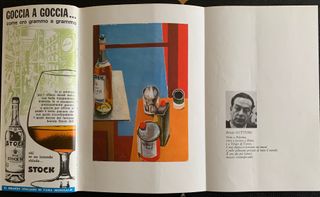 PUBBLICITA' ANNI '60 Brandy Stock 84 Trieste