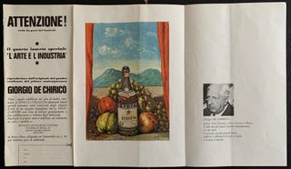 PUBBLICITA' ANNI '60 Brandy Stock 84 Trieste