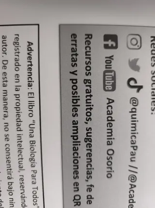 Una biología para todos