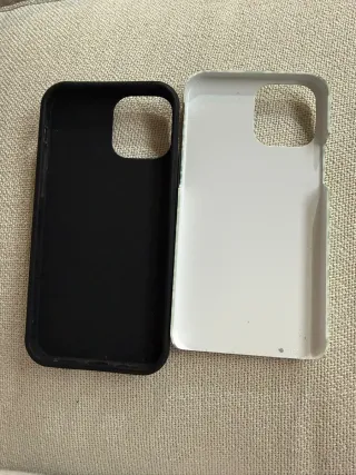 Funda doble de iPhone 12 PRO verdes y blanca