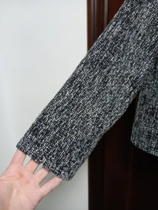 Chaqueta elegante tweed sin estrenar.