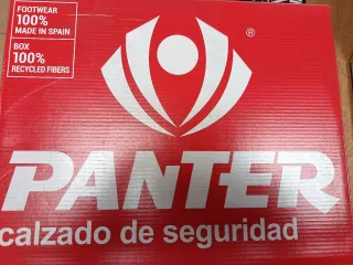 Zapatos de seguridad Panter negros y verdes