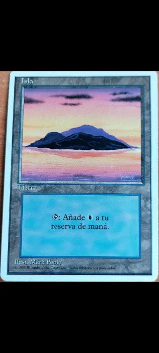 Carta Magic Isla cuarta edición