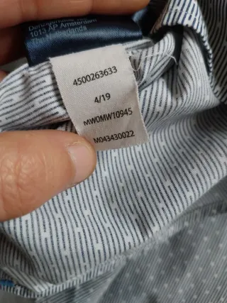 Camicia  uomo Tommy Hilfiger XXL Slim Fit