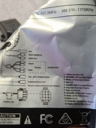 Radio Náutica Marina IPX5 Barco-Moto-Tractor