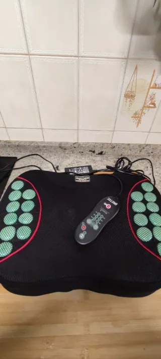 Cojín Masaje Imetec Shiatsu Piedra Negro