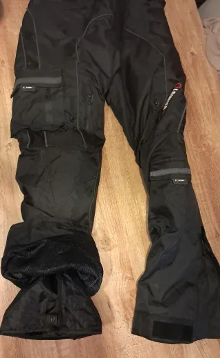 Pantalón Moto Mujer Negro