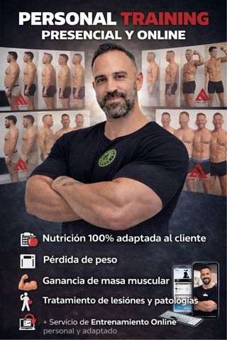 Entrenador personal online y presencial