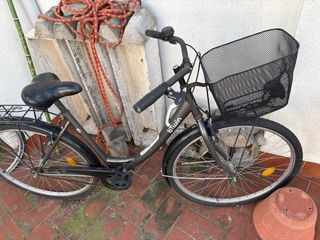 Bicicleta de paseo con cesta