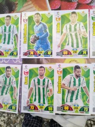 Lote cromos Adrenalyn 2017-18