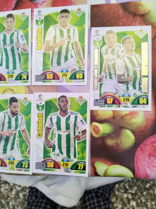 Lote cromos Adrenalyn 2017-18
