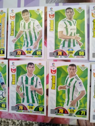 Lote cromos Adrenalyn 2017-18