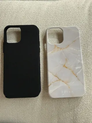 Funda iPhone 12 PRO BURGA efecto mármol