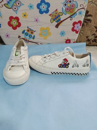 Zapatillas niño Mario Bros