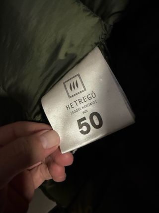 Parka HETREGO Talla 50 Verde Oliva