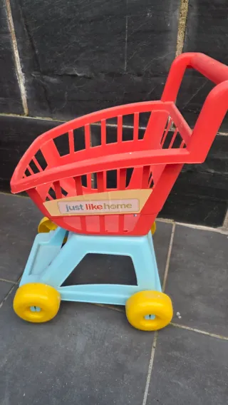 Carrito de la compra de juguete