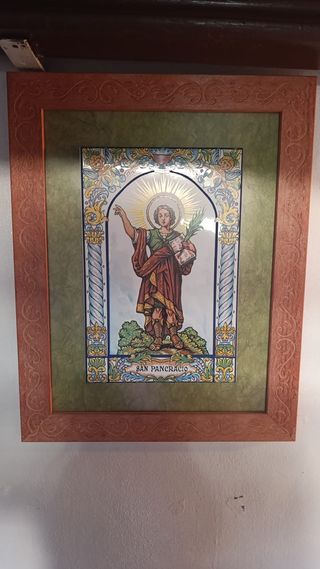 Cuadro San Pancracio Cerámica