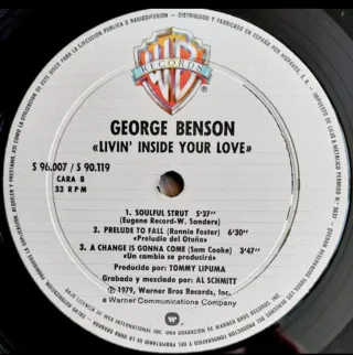 Vinilo George Benson - Livin' Inside Your Love