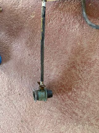Regulador bombona butano naranja