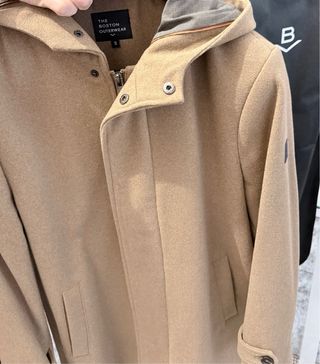 Abrigo Boston Beige Talla S