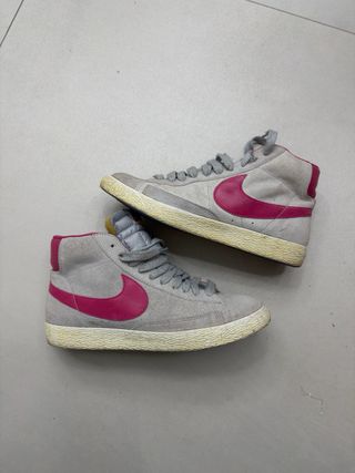 Nike Blazer Grigio Rosa Tg 42 Usate