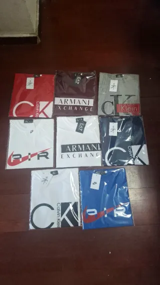 OFERTA Camisetas Marcas        5 CAMISETAS X 30€