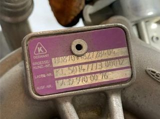 Turbocompresor renault 60740 54399700076 scenic