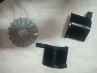 Carcasa Moto Vespino Negra