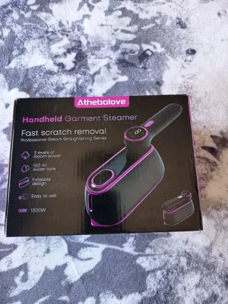 Plancha de Vapor Vertical Portátil