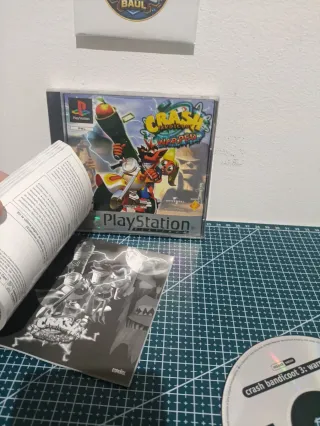 Crash Bandicoot 3 Warped PS1 Platinum