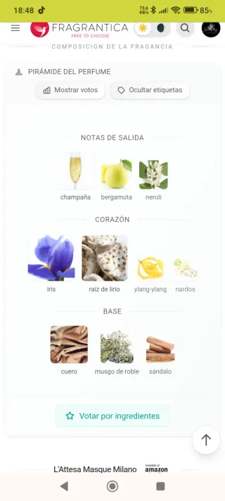 Masque Milano L'Attesa 35ml