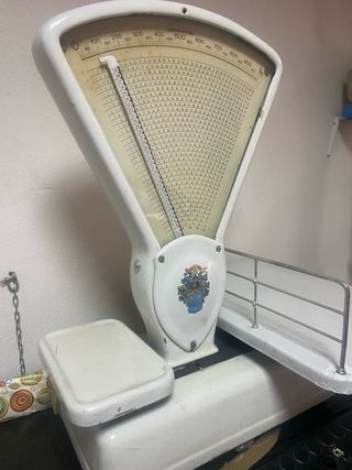 Báscula Berkel restaurada
