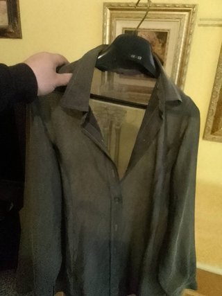 Camicia trasparente persona spalla 38 sotto ascell